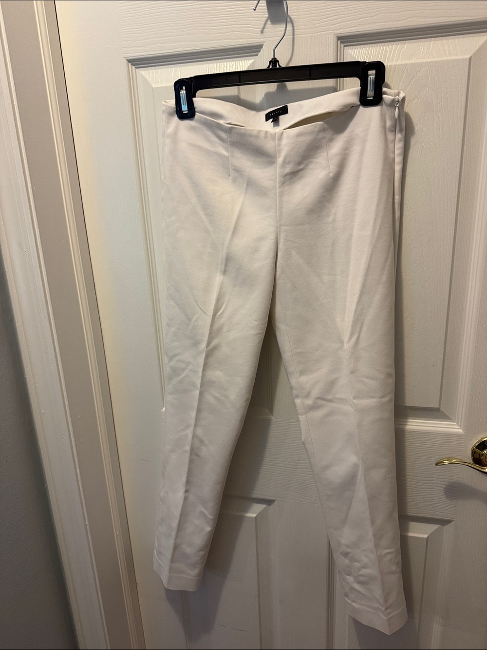 Theory White Dress Pants